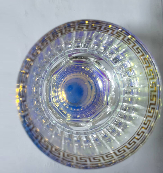 电镀玻璃装饰碗